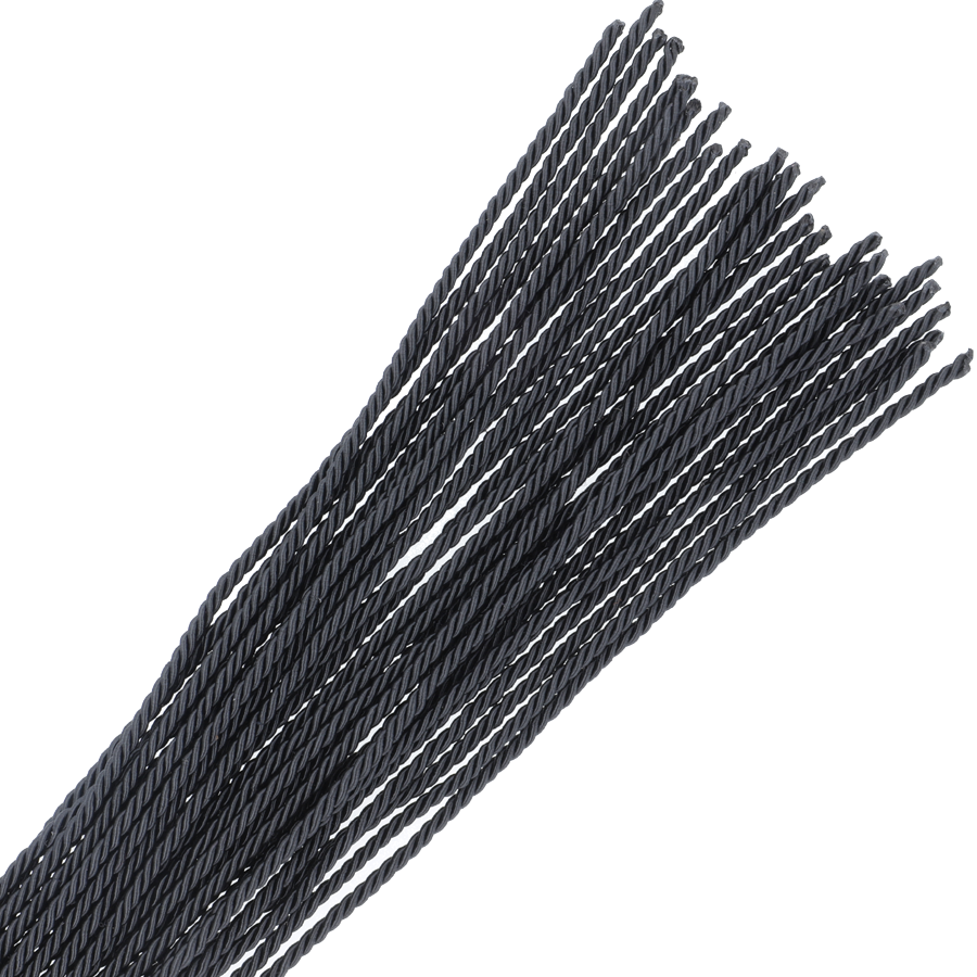 DARKNESS - BLACK BONDAGE WHIP 50CM - NOCTURNA DESIRES
