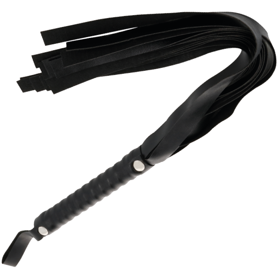 DARKNESS - BLACK BONDAGE WHIP 51 CM - NOCTURNA DESIRES