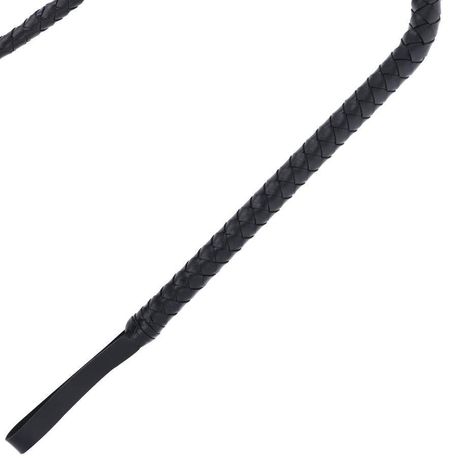 DARKNESS - BLACK BONDAGE WHIP 210CM - NOCTURNA DESIRES