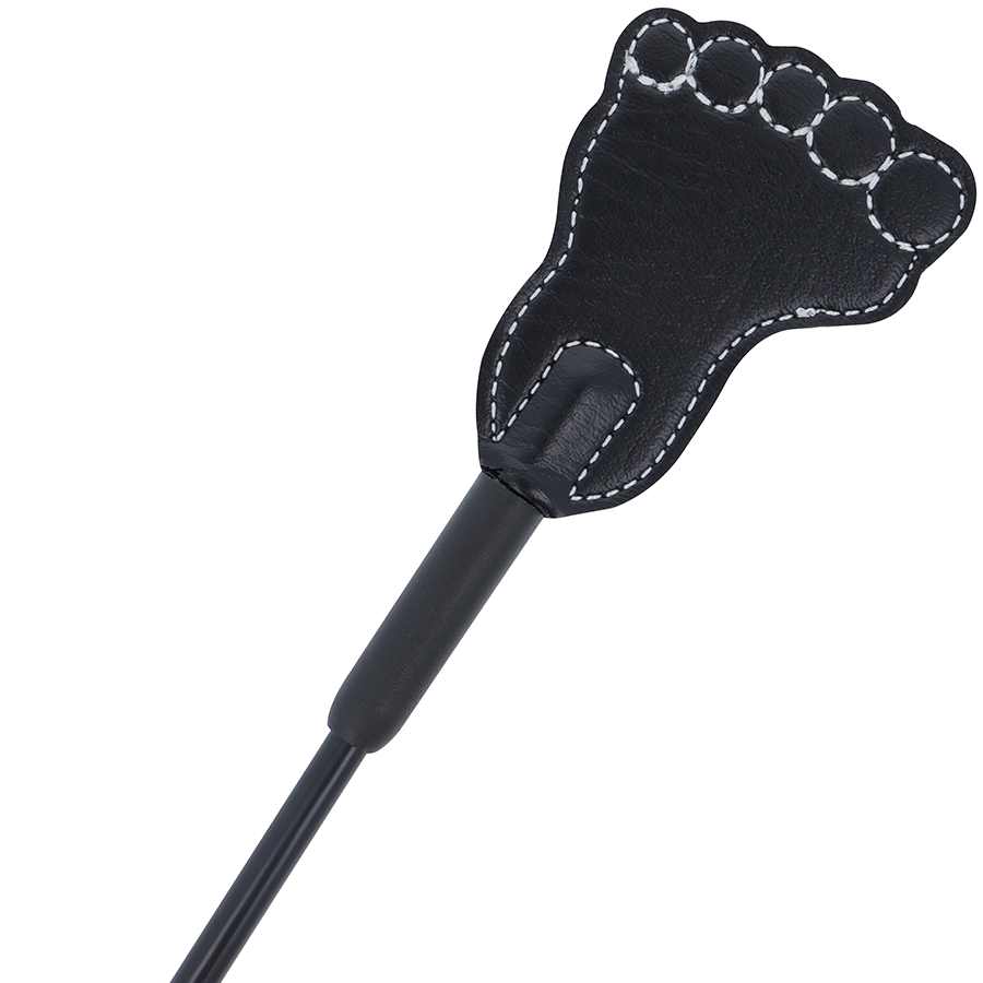 DARKNESS - FETISH CROP AND BLACK WHIP - NOCTURNA DESIRES