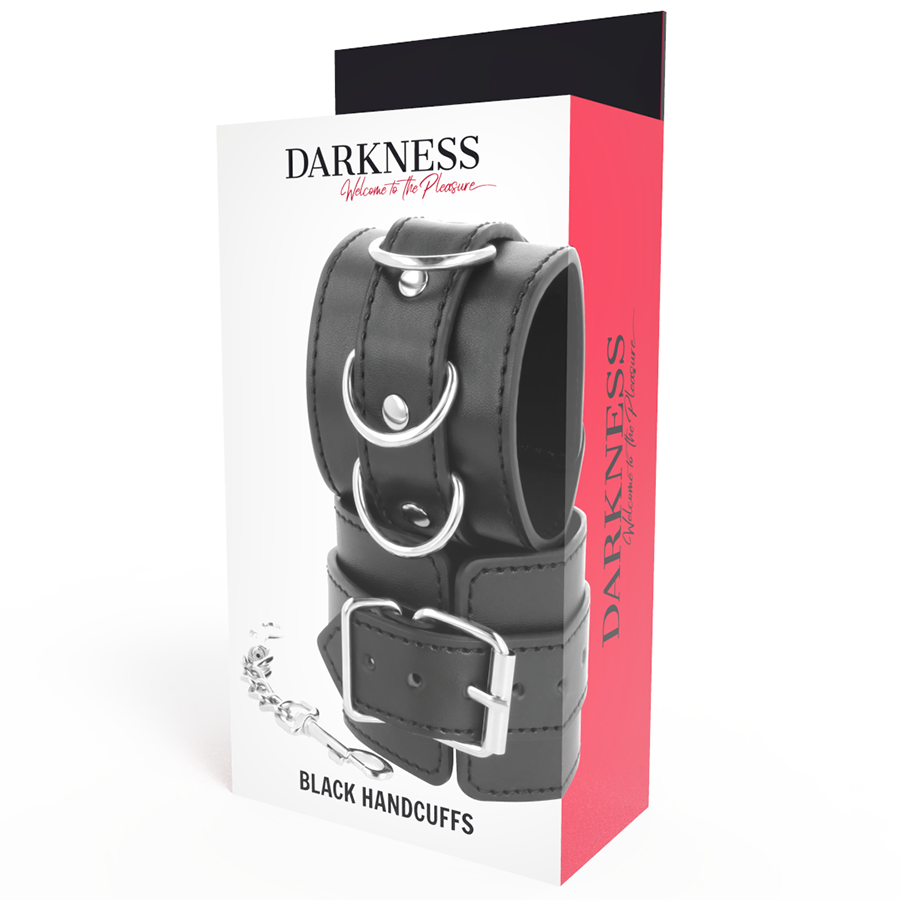 DARKNESS - BLACK HANDCUFFS - NOCTURNA DESIRES