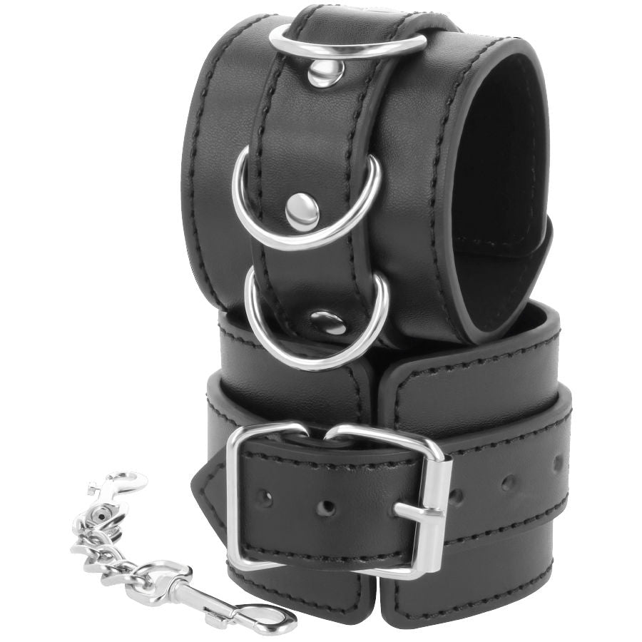 DARKNESS - BLACK HANDCUFFS - NOCTURNA DESIRES