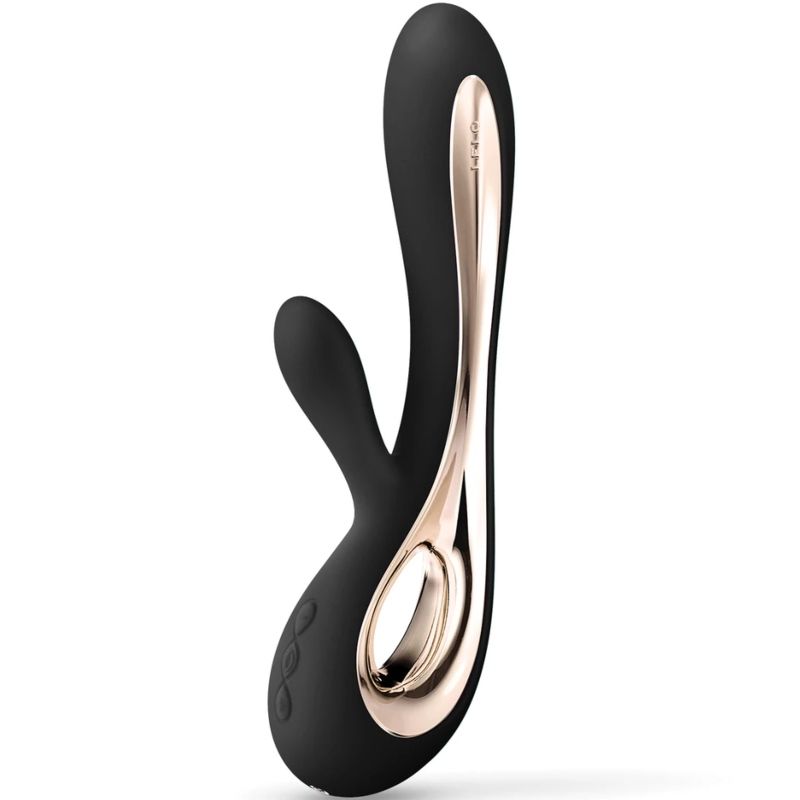 LELO - SORAYA 2 BLACK RABBIT VIBRATOR - NOCTURNA DESIRES