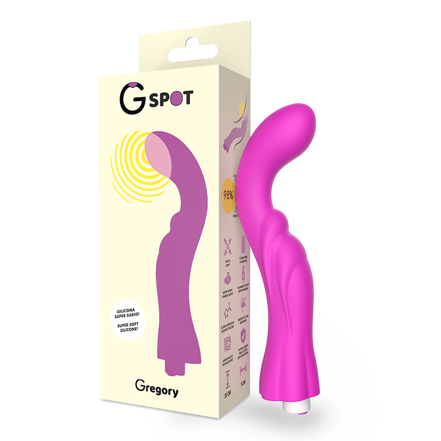 G-SPOT - GREGORY VIOLET G-SPOT VIBRATOR - NOCTURNA DESIRES