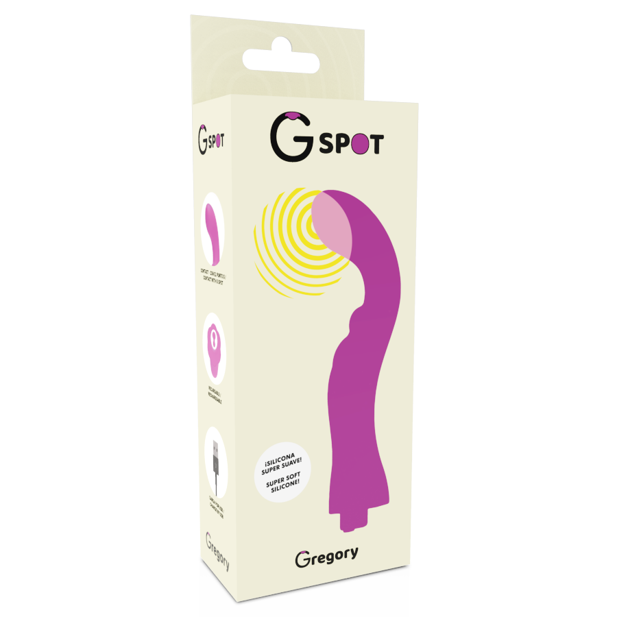 G-SPOT - GREGORY VIOLET G-SPOT VIBRATOR - NOCTURNA DESIRES