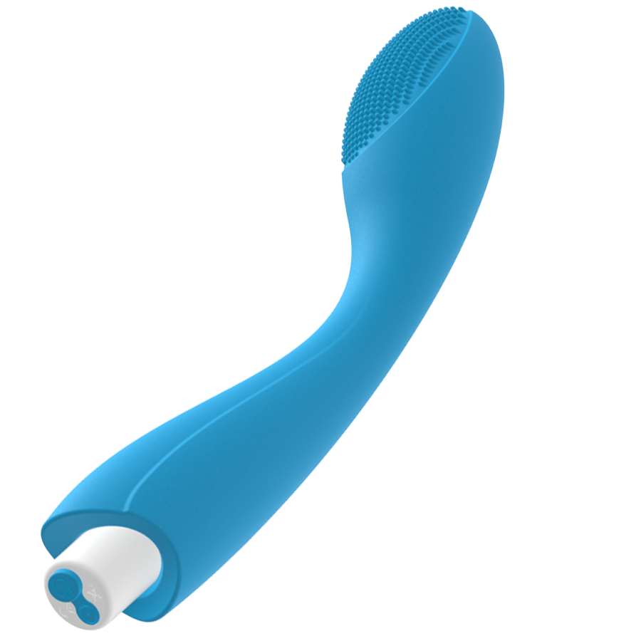 G-SPOT - GYLBERT TURQUOISE BLUE G-SPOT VIBRATOR - NOCTURNA DESIRES