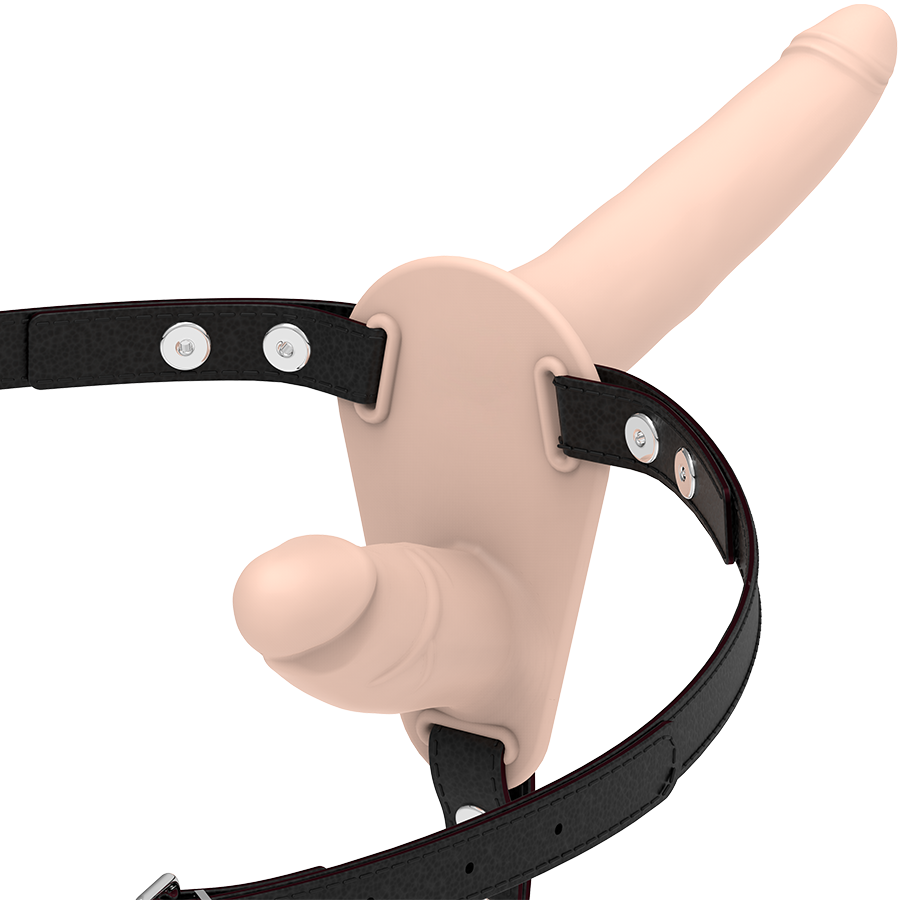 FETISH SUBMISSIVE HARNESS - DOUBLE PENETRATION FLESH - NOCTURNA DESIRES