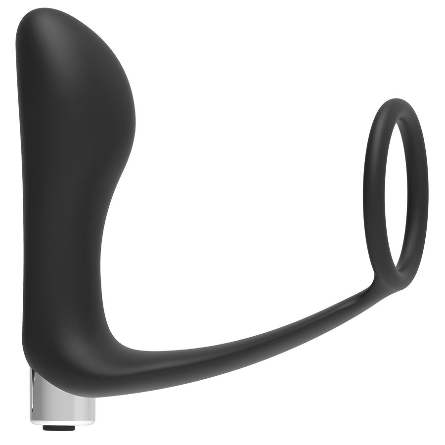 ADDICTED TOYS - PROSTATIC VIBRATOR RECHARGEABLE MODEL 1 - BLACK - NOCTURNA DESIRES