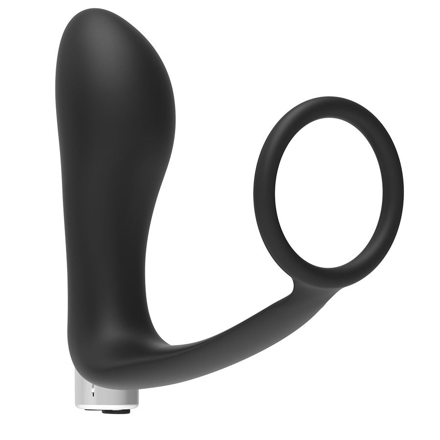 ADDICTED TOYS - PROSTATIC VIBRATOR RECHARGEABLE MODEL 1 - BLACK - NOCTURNA DESIRES