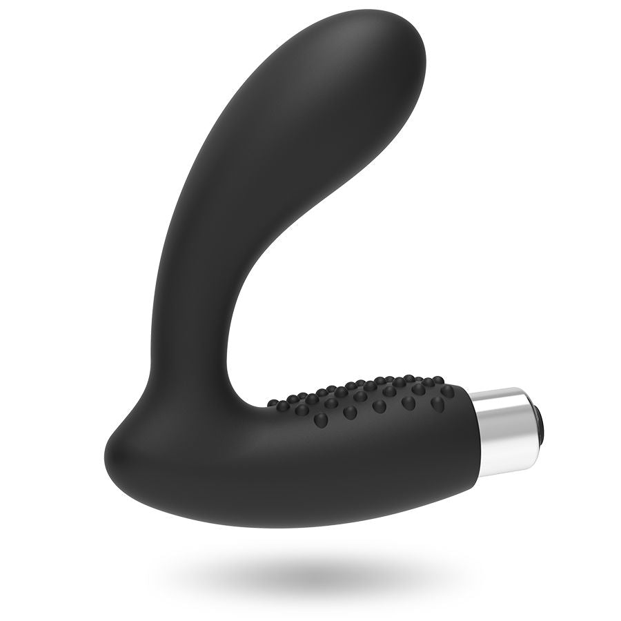 ADDICTED TOYS - PROSTATIC VIBRATOR RECHARGEABLE MODEL 5 - BLACK - NOCTURNA DESIRES