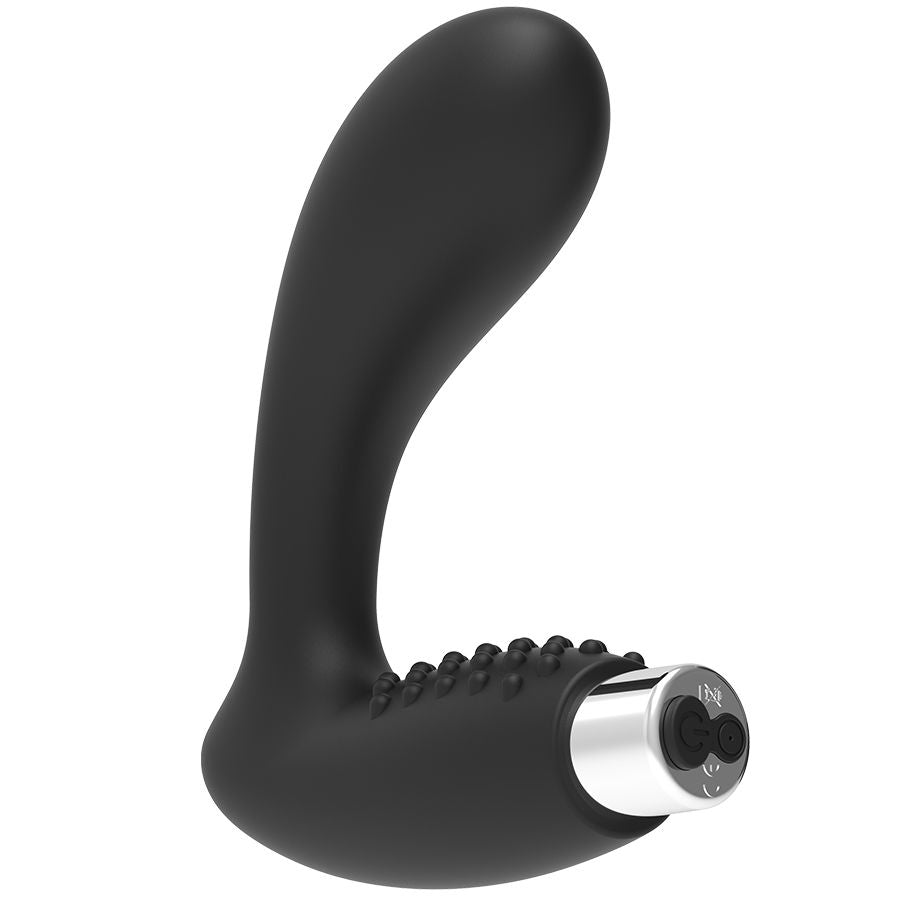 ADDICTED TOYS - PROSTATIC VIBRATOR RECHARGEABLE MODEL 5 - BLACK - NOCTURNA DESIRES