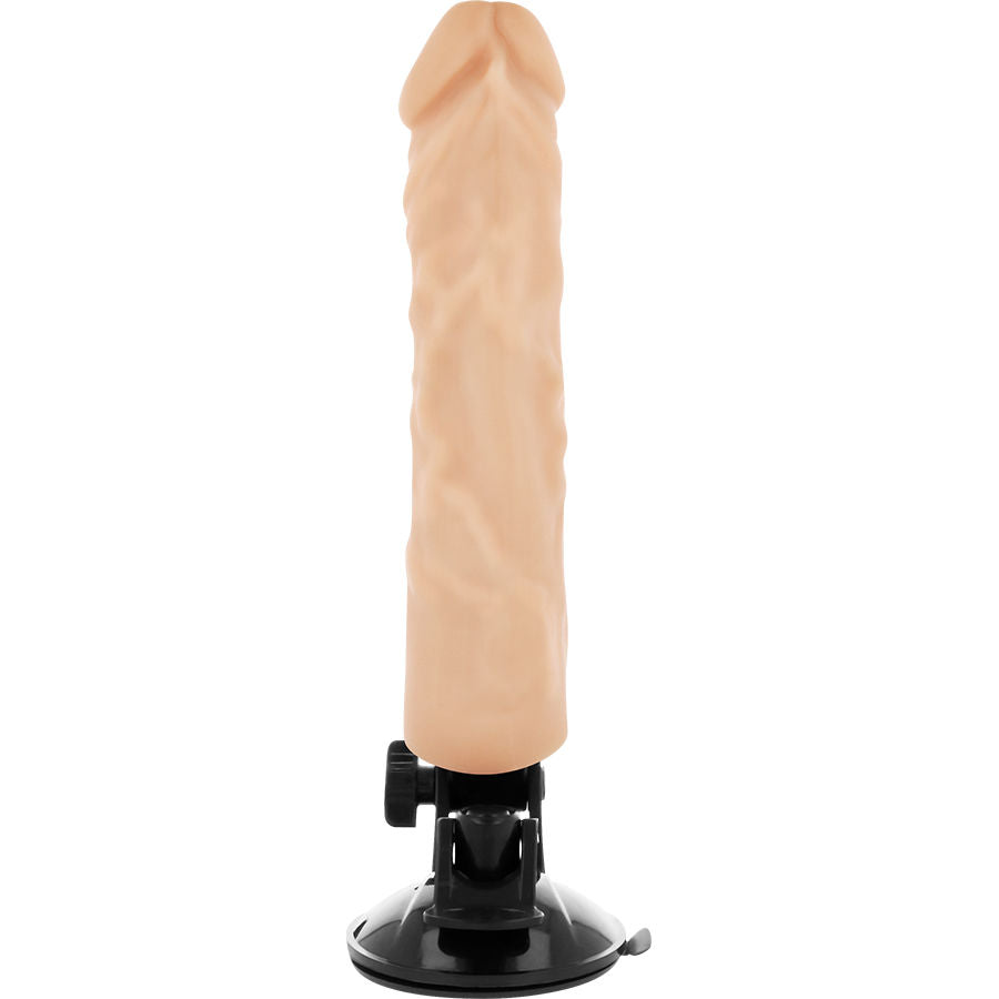 BASECOCK - REALISTIC VIBRATOR REMOTE CONTROL FLESH 21 CM -O- 4 CM - NOCTURNA DESIRES