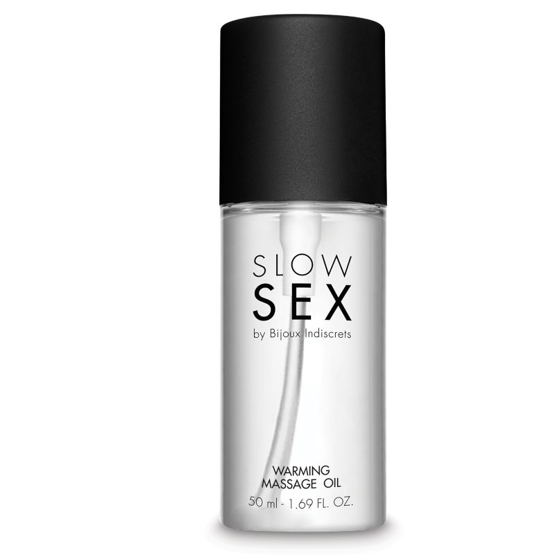 BIJOUX - SLOW SEX MASSAGE OIL HEAT EFFECT 50 ML - NOCTURNA DESIRES