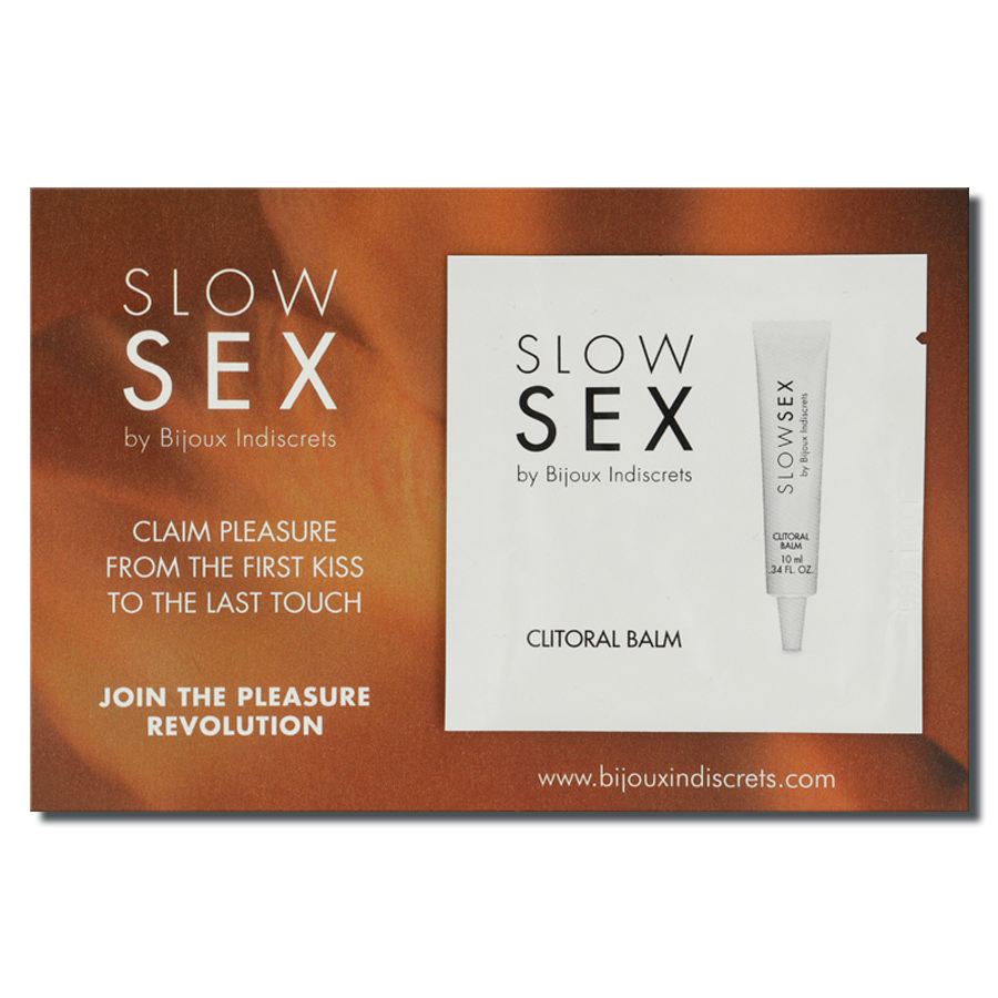 BIJOUX - SLOW SEX CLITORIS STIMULATING BALM 2 ML - NOCTURNA DESIRES