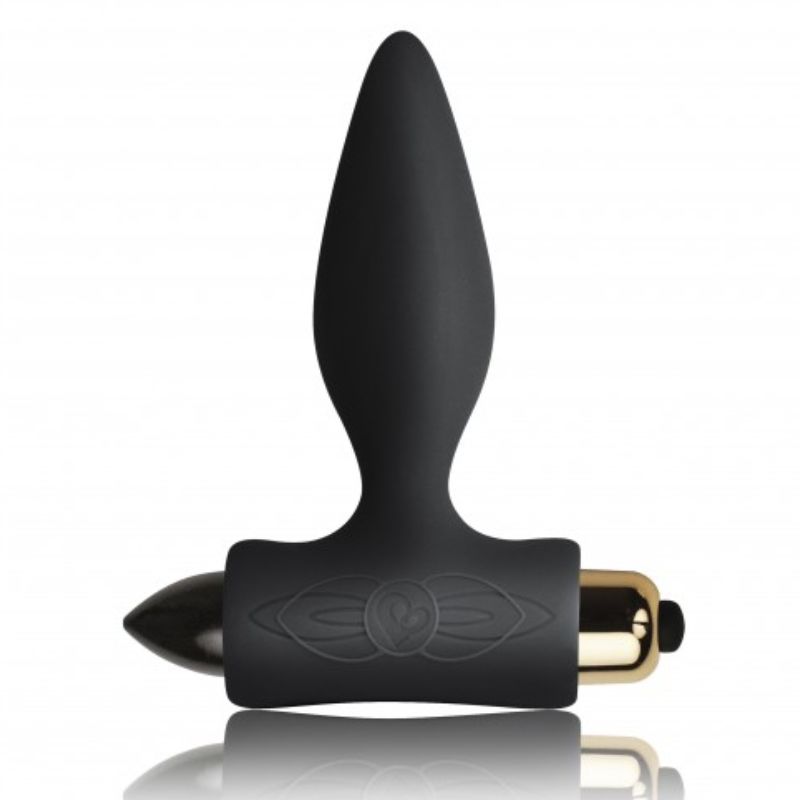 ROCKS-OFF - PETITE SENSATIONS ANAL PLUG FOR BEGINNERS - BLACK - NOCTURNA DESIRES