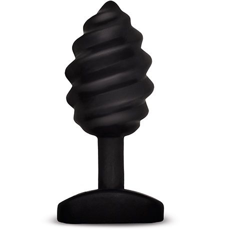 G-VIBE - GPLUG TWIST WITH VIBRATION BLACK G-VIBE  NOCTURNA DESIRES