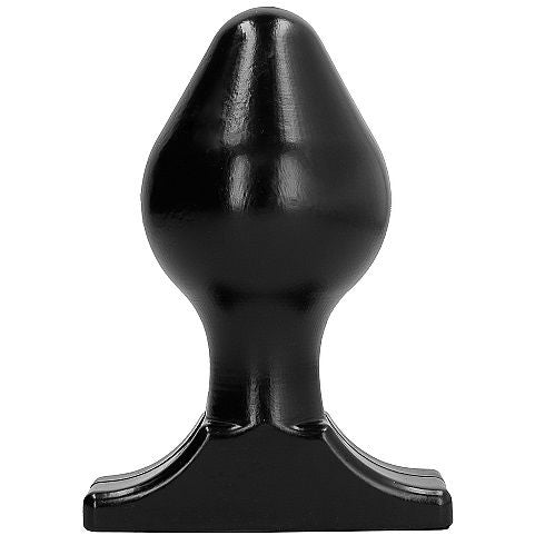 ALL BLACK - ANAL PLUG 16X8 CM - NOCTURNA DESIRES