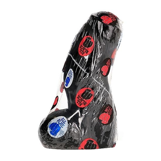 ALL BLACK - REALISTIC DONG BLACK 17 CM - NOCTURNA DESIRES