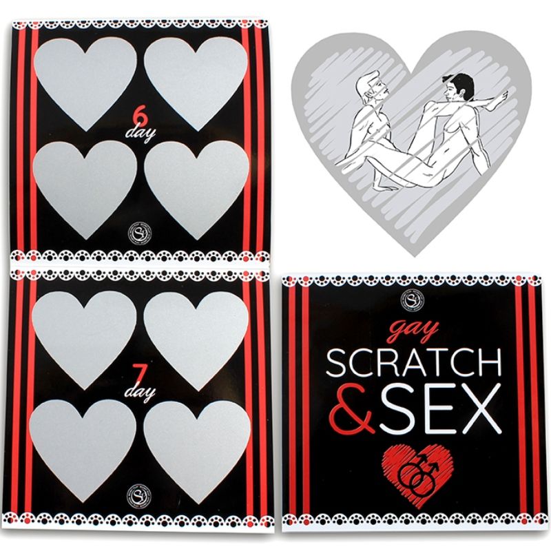 SECRETPLAY - SCRATCH & SEX GAY COUPLES GAME (ES/EN/FR/PT/DE) - NOCTURNA DESIRES