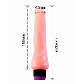 BAILE - REALISTIC VIBRATOR 19.5 CM BAILE VIBRATORS  NOCTURNA DESIRES