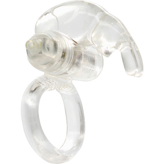SEVEN CREATIONS - TRANSPARENT SILICONE VIBRATOR RING - NOCTURNA DESIRES