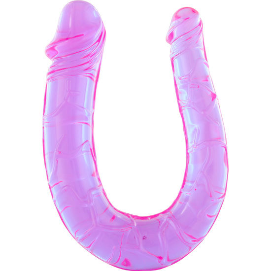 SEVEN CREATIONS - PENIS WITH TWO FLEXIBLE JELLY HEADS - NOCTURNA DESIRES