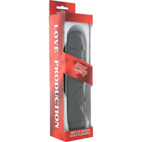 SEVEN CREATIONS - PERFECT PLEASURES BLACK VIBRATOR 22 CM - NOCTURNA DESIRES