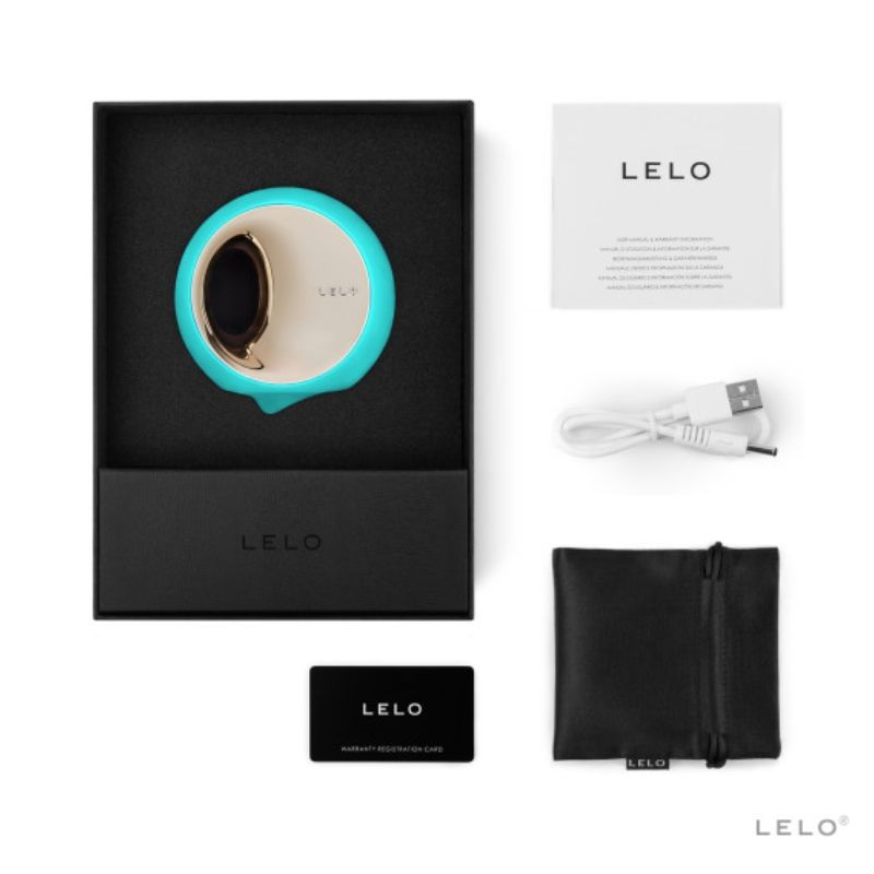 LELO - ORA 3 AQUA GREEN ORAL SEX STIMULATOR - NOCTURNA DESIRES