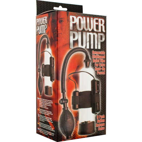 SEVEN CREATIONS - ERECTION PUMP FOR THE PENIS WITH VIBRATOR - NOCTURNA DESIRES