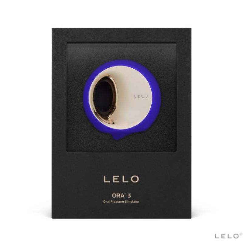 LELO - ORA 3 ORAL SEX STIMULATOR MIDNIGHT BLUE - NOCTURNA DESIRES