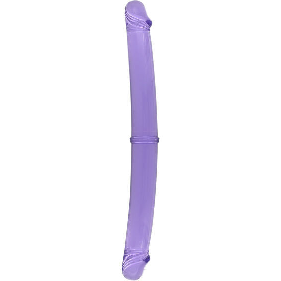 SEVEN CREATIONS - DOUBLE PENIS 30 CM PURPLE - NOCTURNA DESIRES