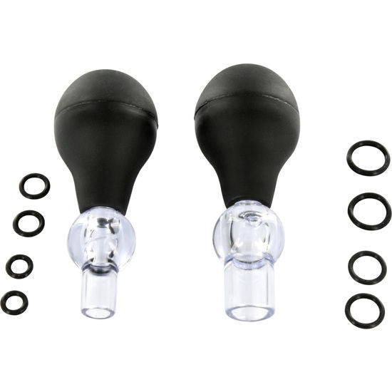 SEVEN CREATIONS - 10 PIECES NIPPLE SUCTION KIT - NOCTURNA DESIRES