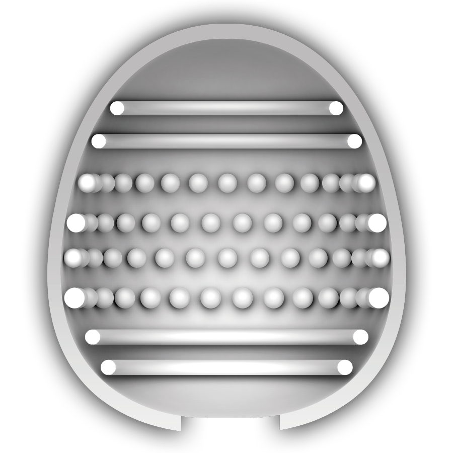 JAMYJOB - EGG MASTURBATOR BLACK VERSION DISCRETT - NOCTURNA DESIRES