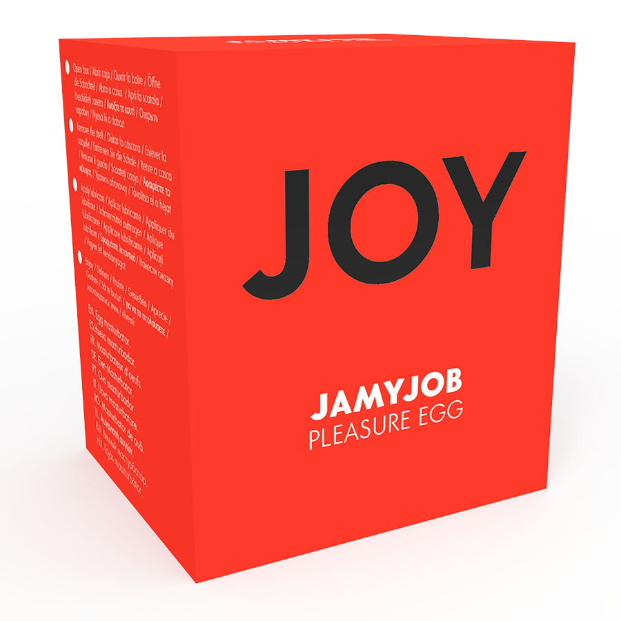 JAMYJOB - EGG MASTURBATOR RED VERSION DISCRETT - NOCTURNA DESIRES