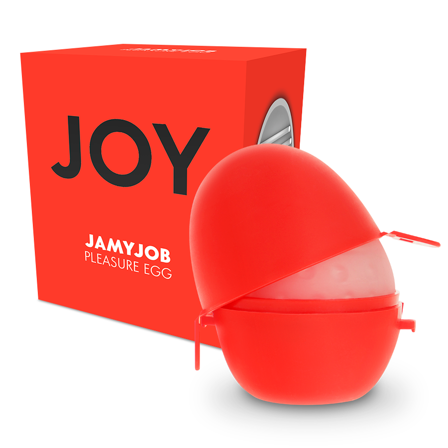 JAMYJOB - EGG MASTURBATOR RED VERSION DISCRETT - NOCTURNA DESIRES