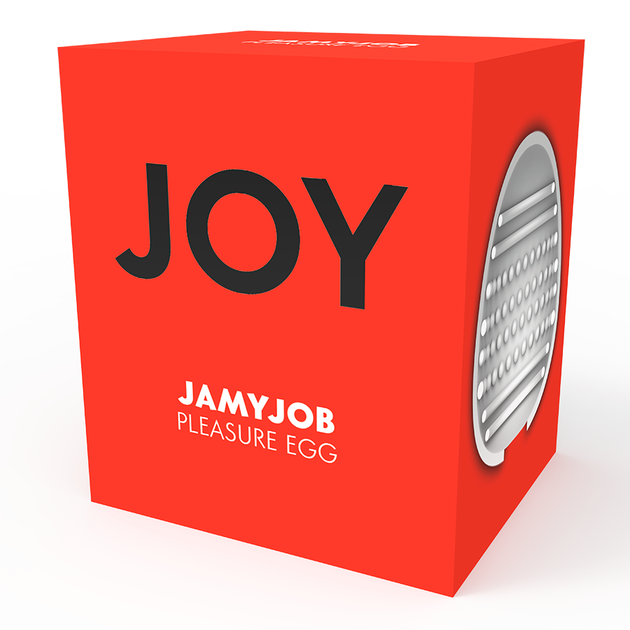 JAMYJOB - EGG MASTURBATOR RED VERSION DISCRETT - NOCTURNA DESIRES