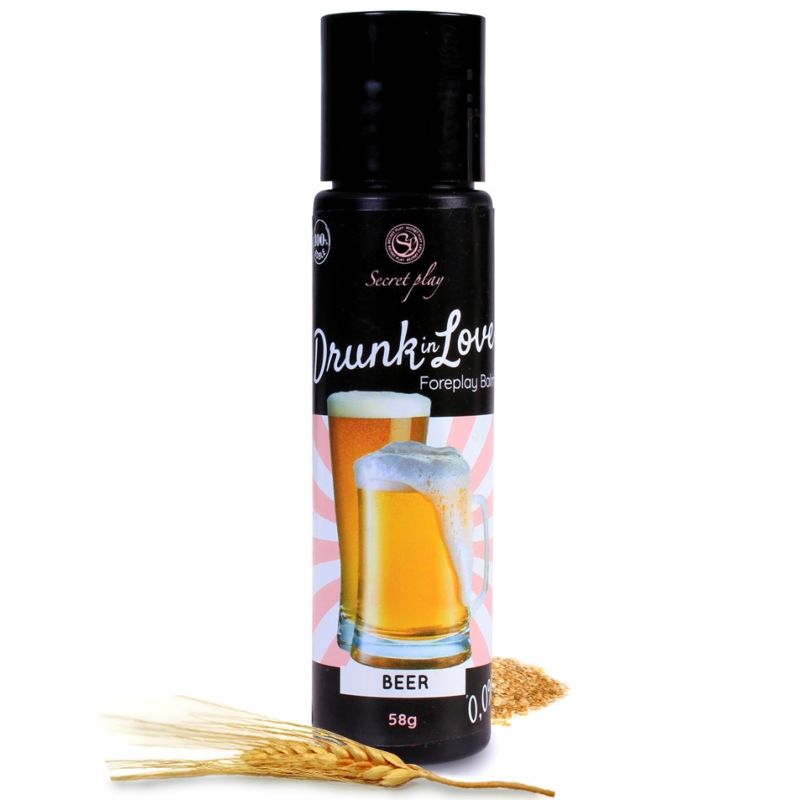 SECRETPLAY - DRUNK IN LOVE LUBE BEER 60 ML - NOCTURNA DESIRES