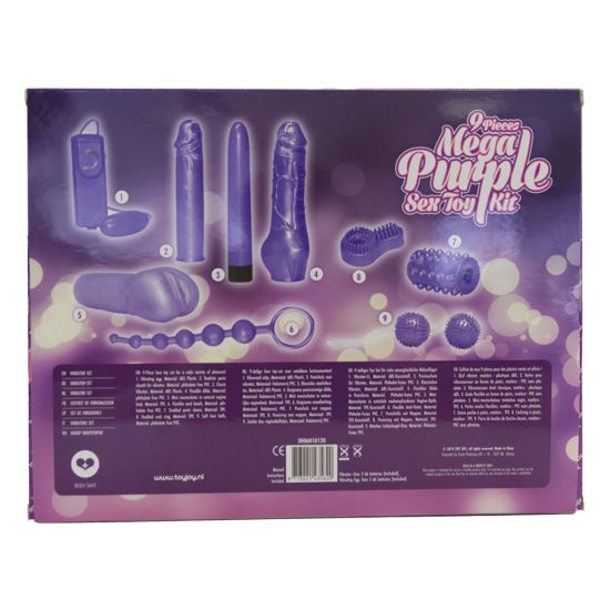 TOYJOY - JUST FOR YOU MEGA PURPLE SEX TOY KIT - NOCTURNA DESIRES