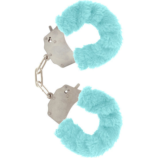 TOYJOY - FURRY FUN CUFFS BONDAGE BLUE - NOCTURNA DESIRES