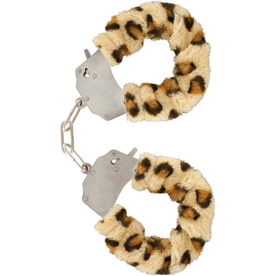 TOYJOY - FURRY FUN CUFFS BONDAGE LEOPARD - NOCTURNA DESIRES