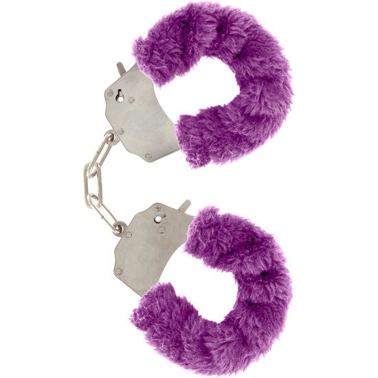 TOYJOY - FURRY FUN CUFFS BONDAGE PURPLE - NOCTURNA DESIRES