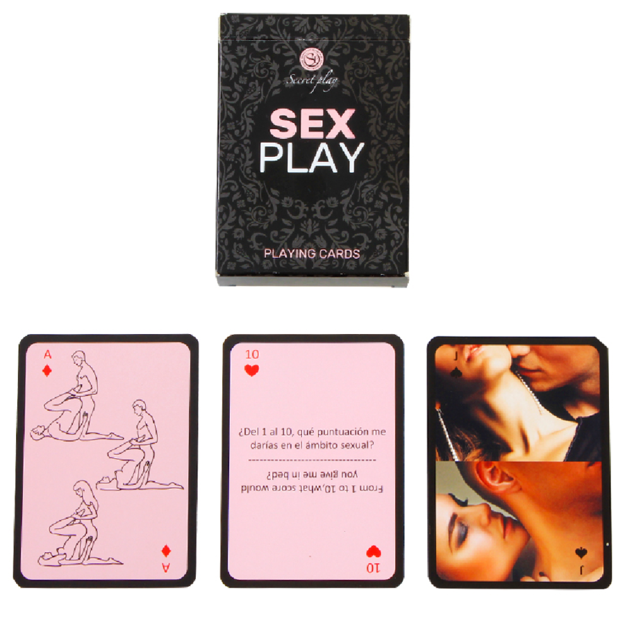 SECRETPLAY - SEX PLAY PLAYING CARDS (ES/EN) - NOCTURNA DESIRES