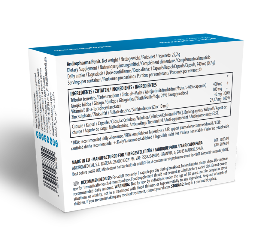 ANDROPHARMA PENIS - PENIS ENLARGEMENT SUPPLEMENT ANDRO MEDICAL  NOCTURNA DESIRES