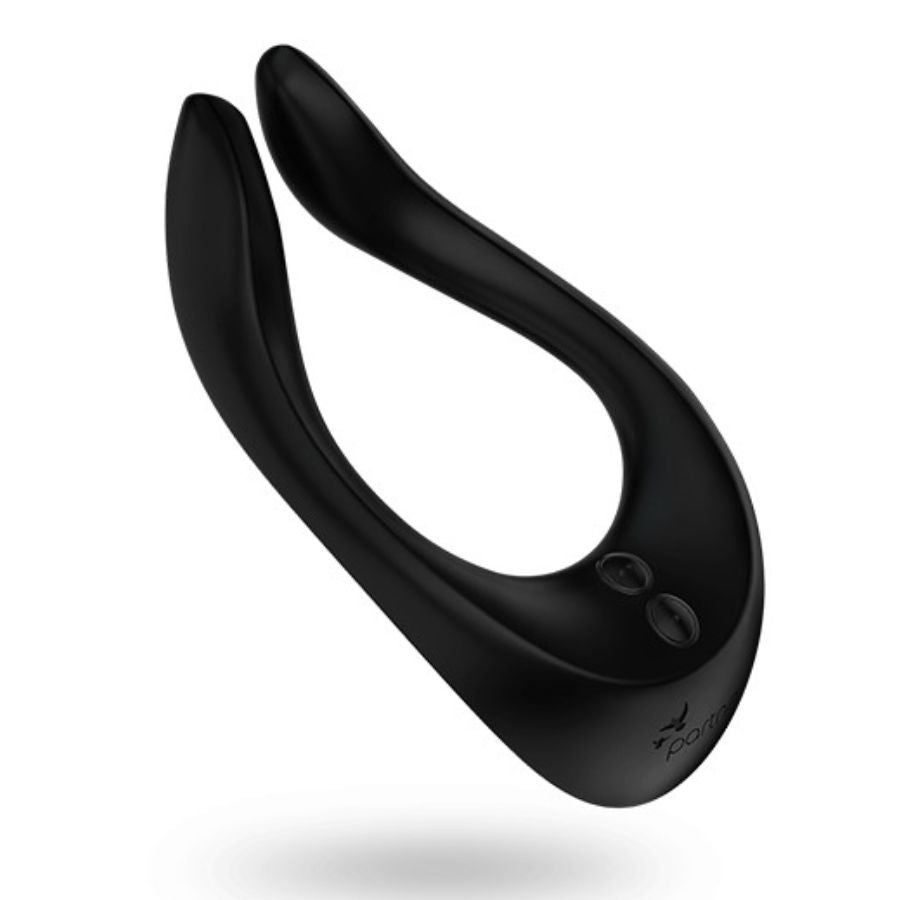 SATISFYER - PARTNER MULTIFUN 2 BLACK - NOCTURNA DESIRES