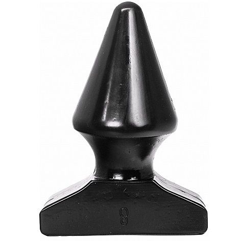ALL BLACK - ANAL PLUG 17 CM - NOCTURNA DESIRES
