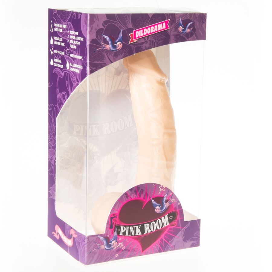 PINK ROOM - CONNOR REALISTIC DILDO FLESH 16 CM - NOCTURNA DESIRES