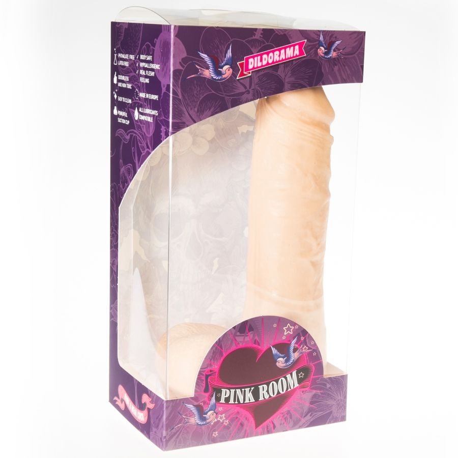 PINK ROOM - ANTON REALISTIC DILDO FLESH 21.5 CM - NOCTURNA DESIRES