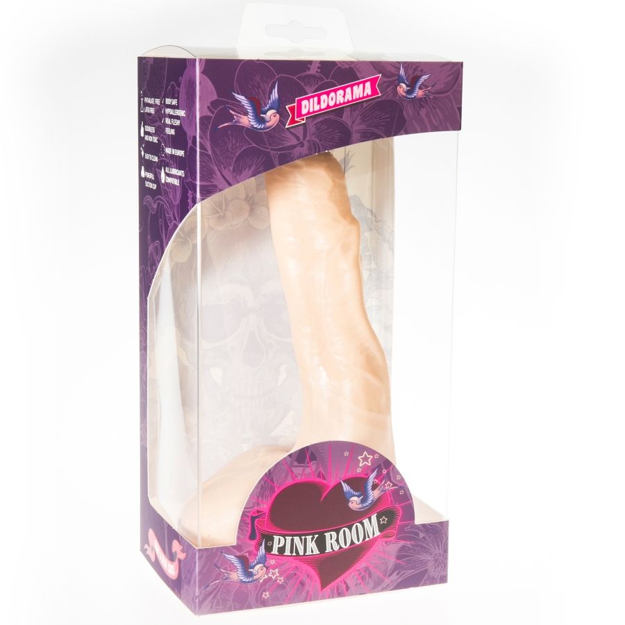 PINK ROOM - NILO REALISTIC DILDO FLESH 23 CM - NOCTURNA DESIRES