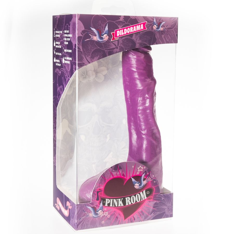 PINK ROOM - NILO REALISTIC DILDO PURPLE 23 CM - NOCTURNA DESIRES