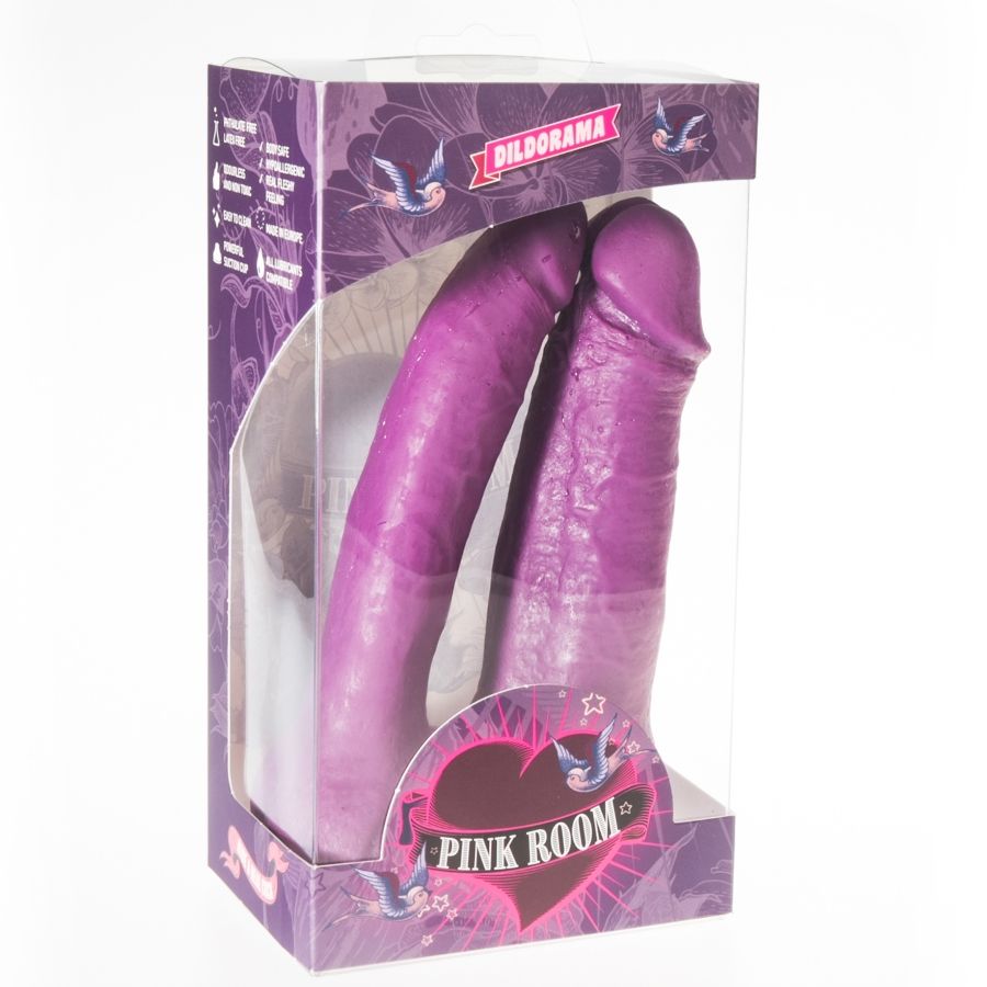 PINK ROOM - ARTHUS REALISTIC DILDO PURPLE 17CM/15.5CM - NOCTURNA DESIRES